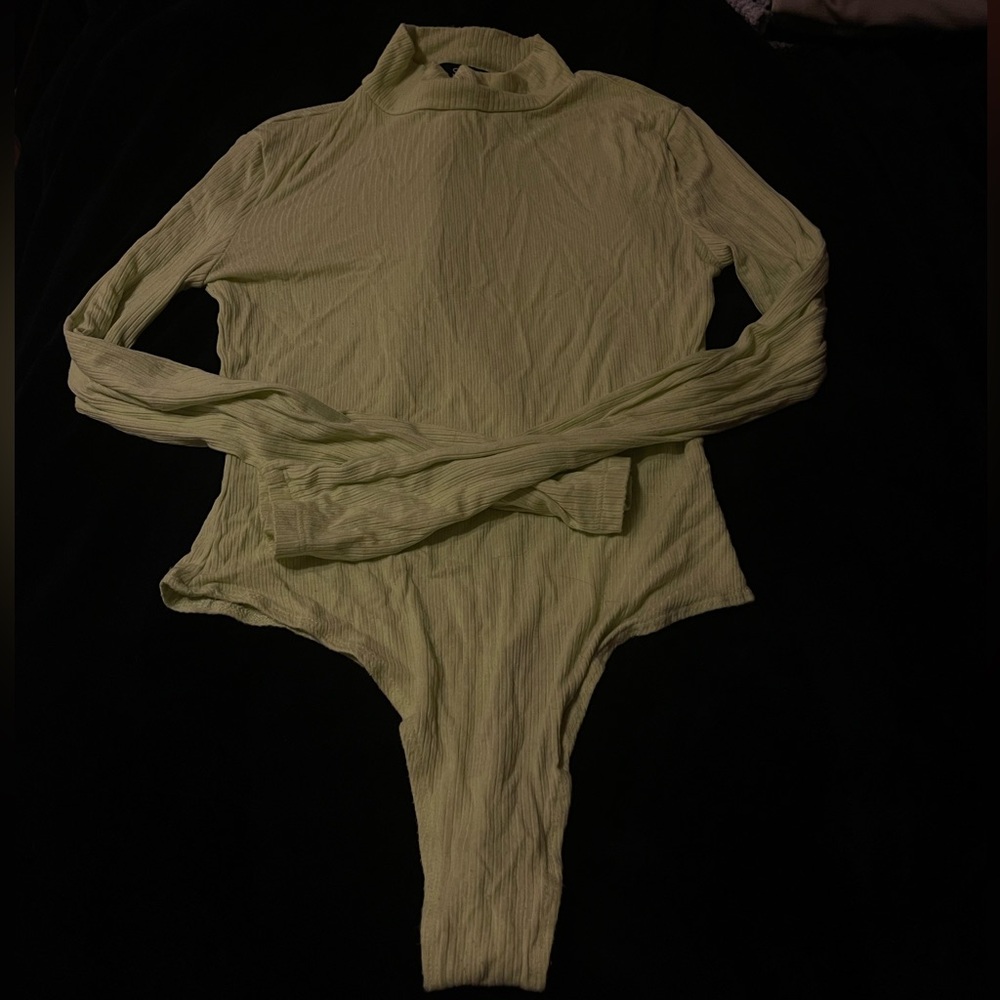Turtleneck bodysuit